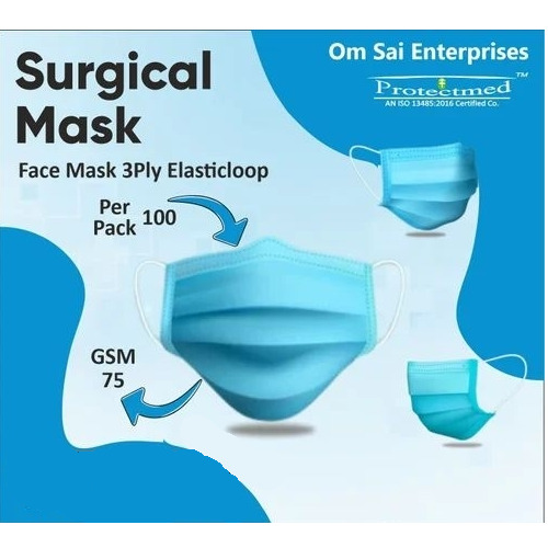 Protectmed 3 Ply Disposable Face Mask