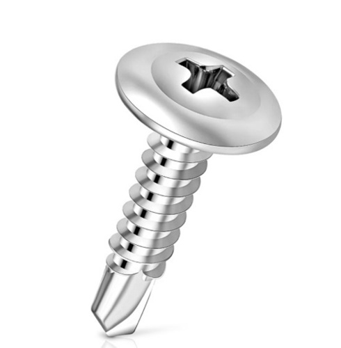 Stainless Steel Truss Head Screw - Color: Silver