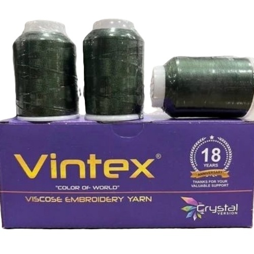 Dyed Viscose Embroidery Thread - Attributes: High Tenacity