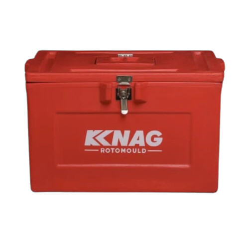 60 Liter Insulated Ice Box - Color: Red
