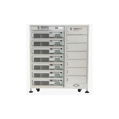 बैटरी चार्जिंग और डिस्चार्जिंग सिस्टम (Semco SI BCDS 100V (10/20A) (14kw) 7CH)