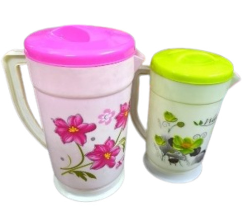 Multicolor Water Jugs - Handle Material: Plastic