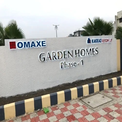 Solid Steel Letters - Application: Decoration