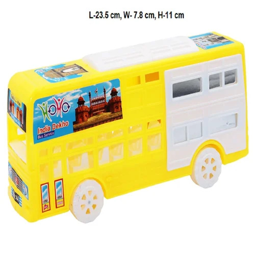 Asian Kids Toys Bus - Color: Yellow