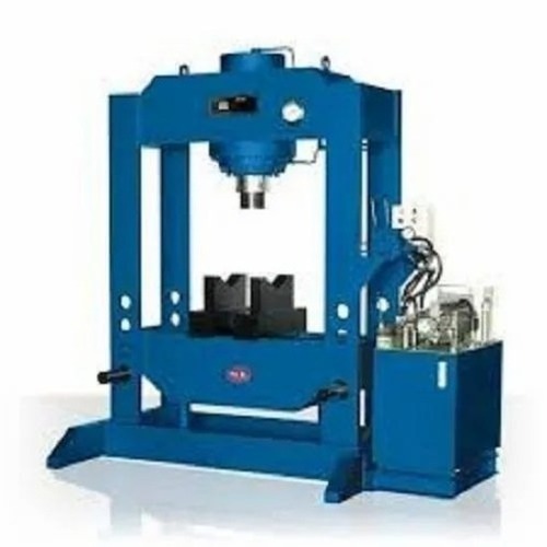 Hydraulic Machines - Metal Standard Size Blue Color | High Efficiency Manual Operation Corrosion Resistant Easy to Install and Operate Foot-Mounted