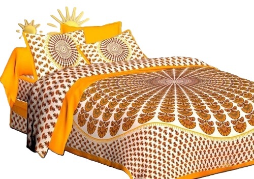 Designer Printed Bed Sheets By Garg Foam House