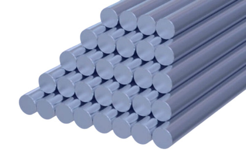 Silver Aluminium Round Bar