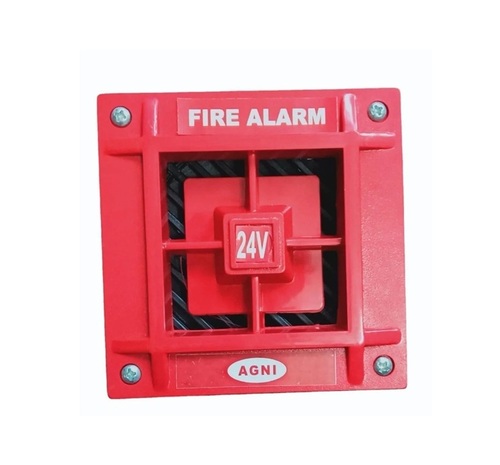 Security Fire Alarm - Alarm Light Color: Red