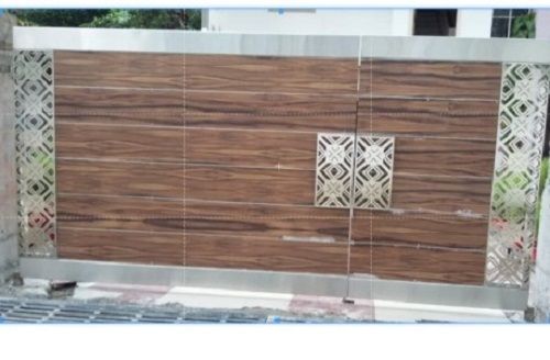 Stainless Steel Main Gate