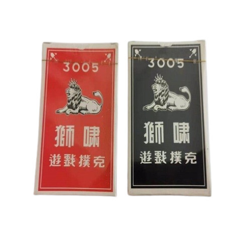 3005 Lion Win Playing Cards - Card Size: 57*87