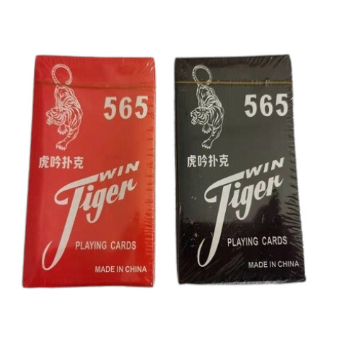 Printed 565 Tiger Win Playing Cards - Card Size: 61*86Mm
