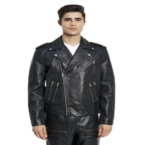 Leather Sports Jacket - Color: Color