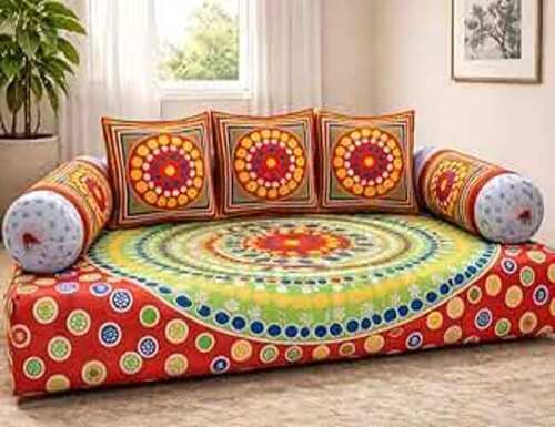 Diwan Bed Sheet Cover Set