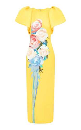 Floral Printed Maxi Dress