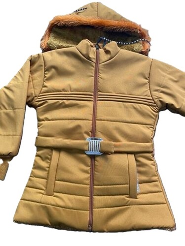 Women Brown Woolen Jacket - Color: Color