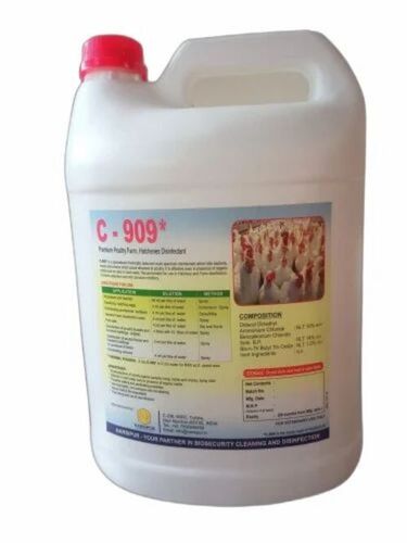 C 909 Poultry Hatcheries Disinfectant