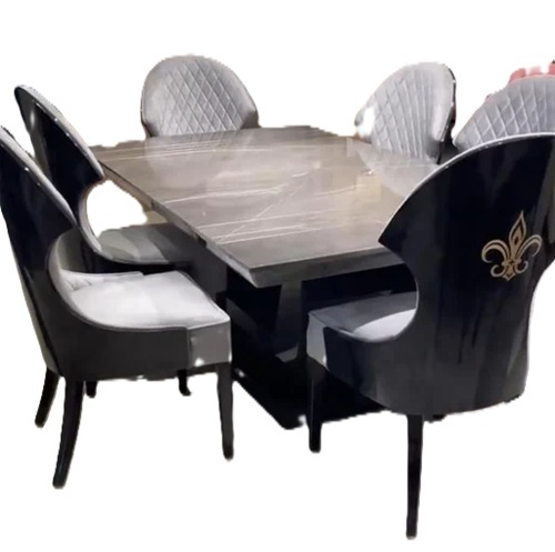 6 Seater Rectangular Dining Table Set