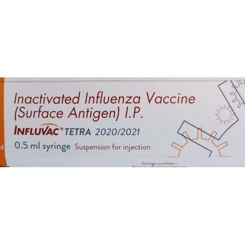 0.5ml Influvac Tetra Vaccine