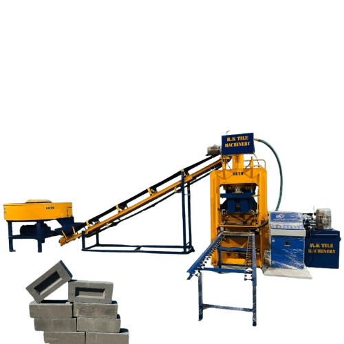 Concrete Block Making Machine - Color: Custoize