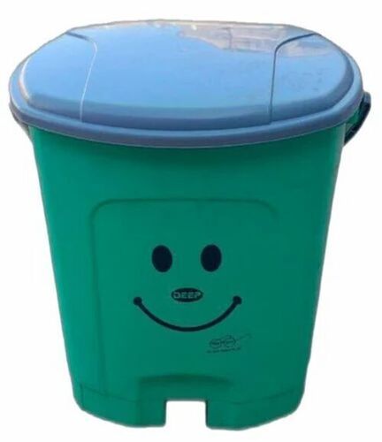 Printed Plastic Dustbin