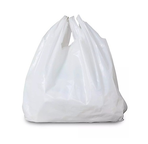 White Plastic Carry Bags