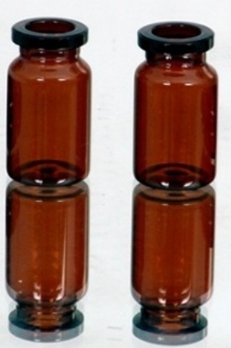 Amber Tubular Glass Vials