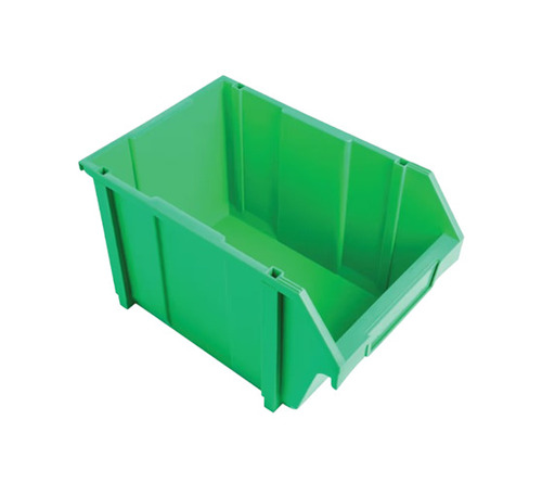 Green Plastic Storage Bins