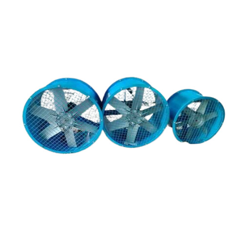 Metal Exhaust Fan - Blade Diameter: As Per Customer Requirement Inch (In)