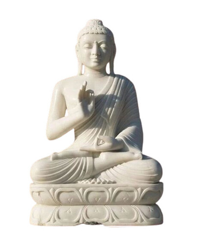 Marble Buddha Statue - Feature: Light Weight
