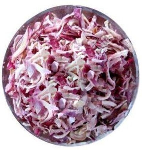 Dehydrated Pink Onion Flakes - Style: Dried