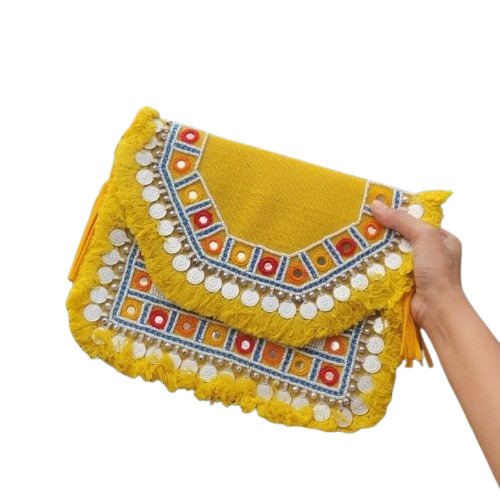 Handmade Banjara Bag - Color: Pink