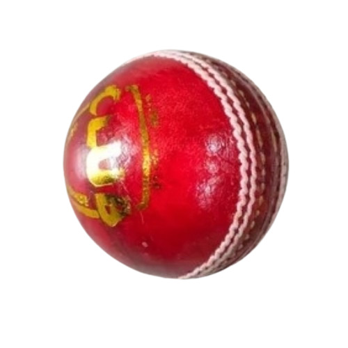 Red Leather Cricket Ball