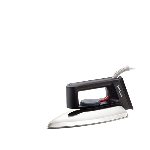 750W Philips Dry Iron - Color: Black And Silver