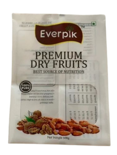 Printed Dry Fruits Packaging Pouch