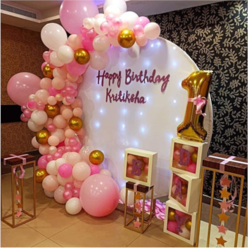 Ring Design Balloon Decoration Service