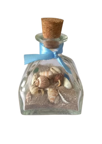 Small Glass Bottles With Cork - Use: Home Decoration Item