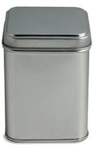 Square Tin Container