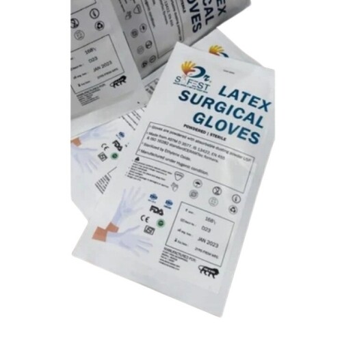 Latex Surgical Gloves - Color: Comes In Various Color