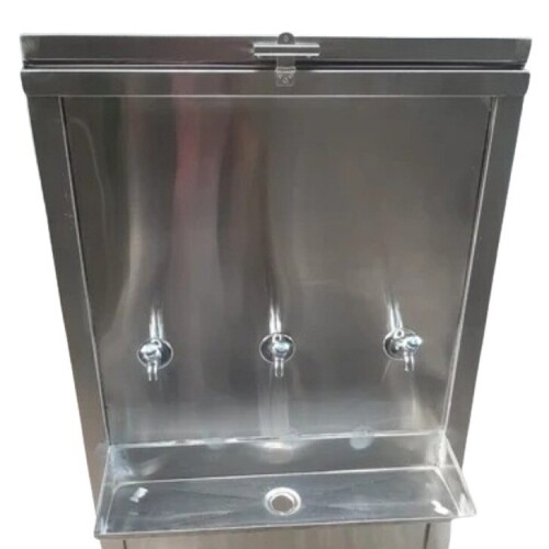 Ss Water Cooler - Stainless Steel, Standard Size, Silver Color | Long Functionality, Delivered Within Committed Time