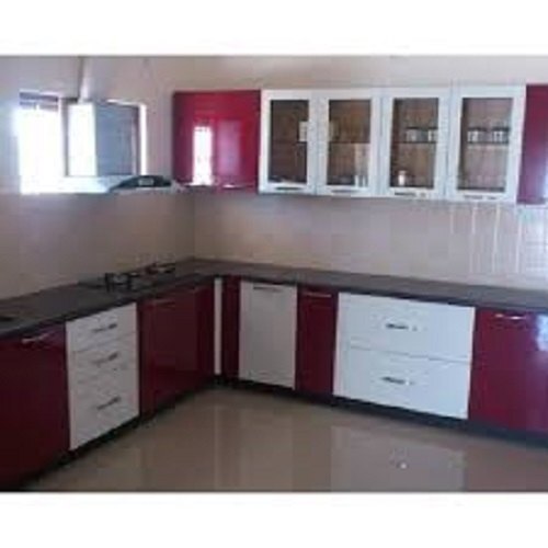 L Shape Modular Kitchen