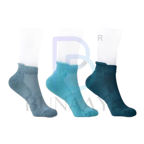 Multicolour bamboo collar socks 