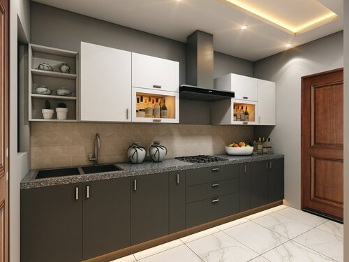 Wooden Interior Modular Kitchen