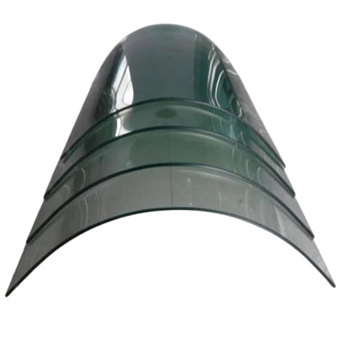 5mm Bent Laminated Safety Glass