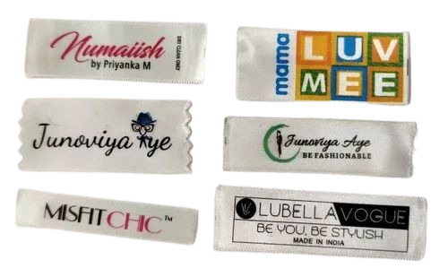 Satin Printed Label 