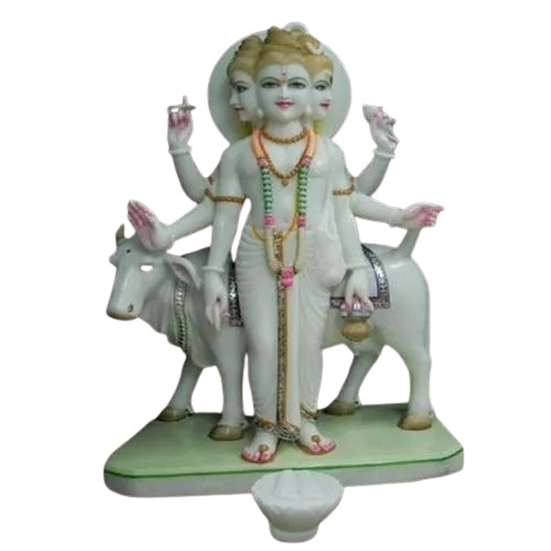 White Marble God Statue