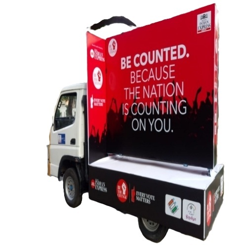 Mobile Van Advertisement Banner
