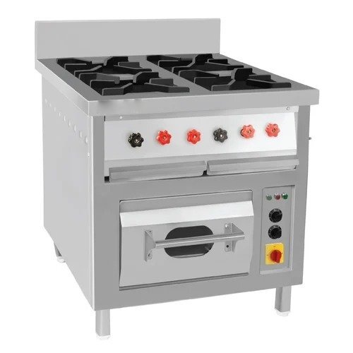 Six Gas Burner With Oven
