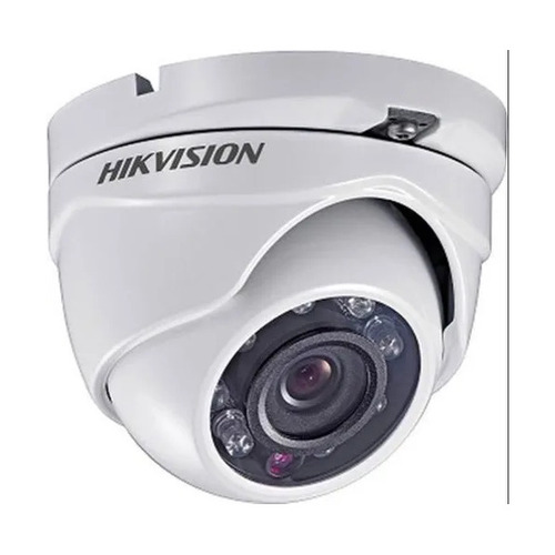 White CCTV Dome Camera