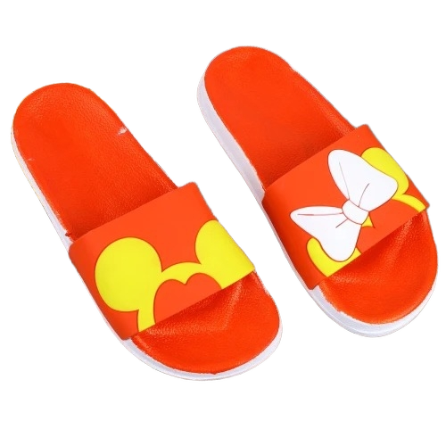 Mickey Ladies Flip Flop Slippers