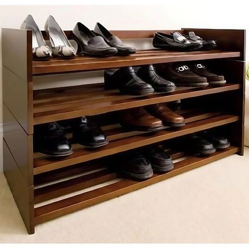 Wooden Shoe Rack